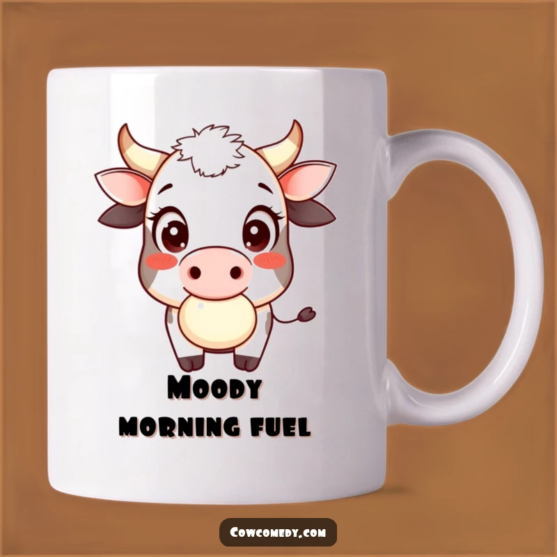 Funny Cow Cud Chewer Mug: Innocent Smiles for a Hilarious Gift