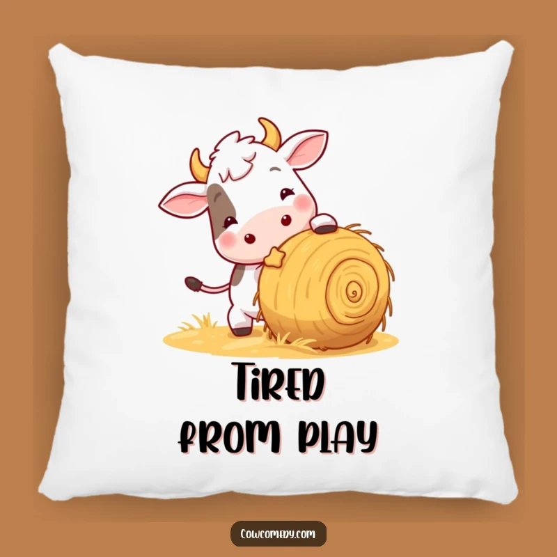 Funny Playful Cow Pillow: Soft Cushion for Playful Comfort