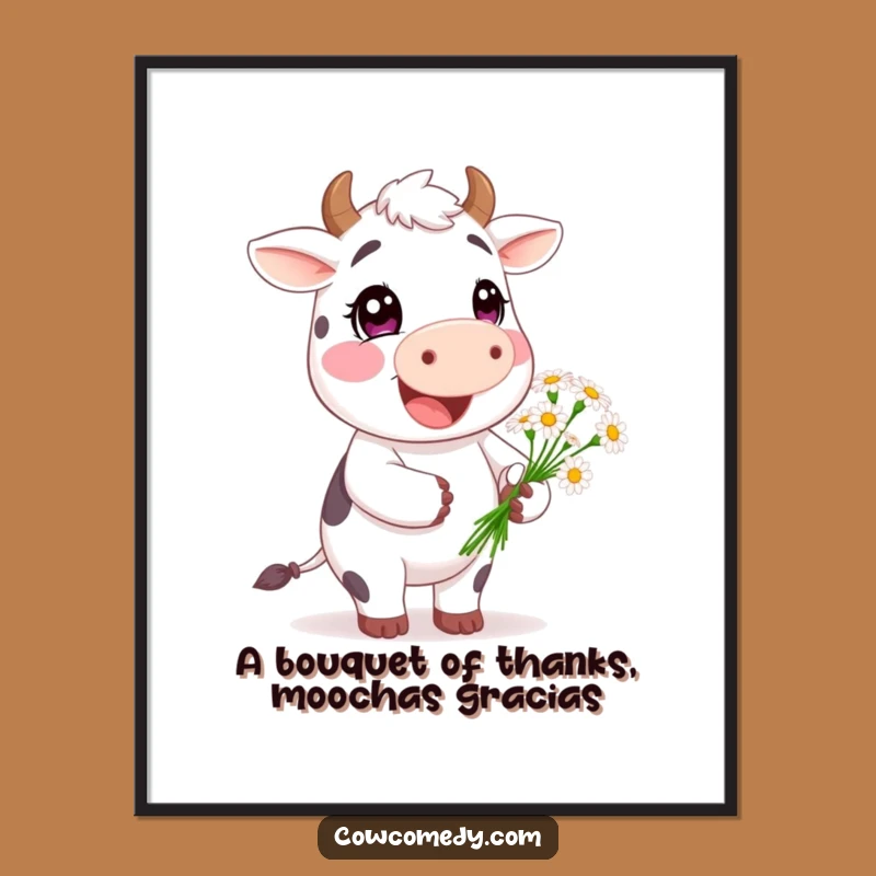 Free Printable Cow Daisy Wall Art: Funny Downloadable Art for Cheerful Decor