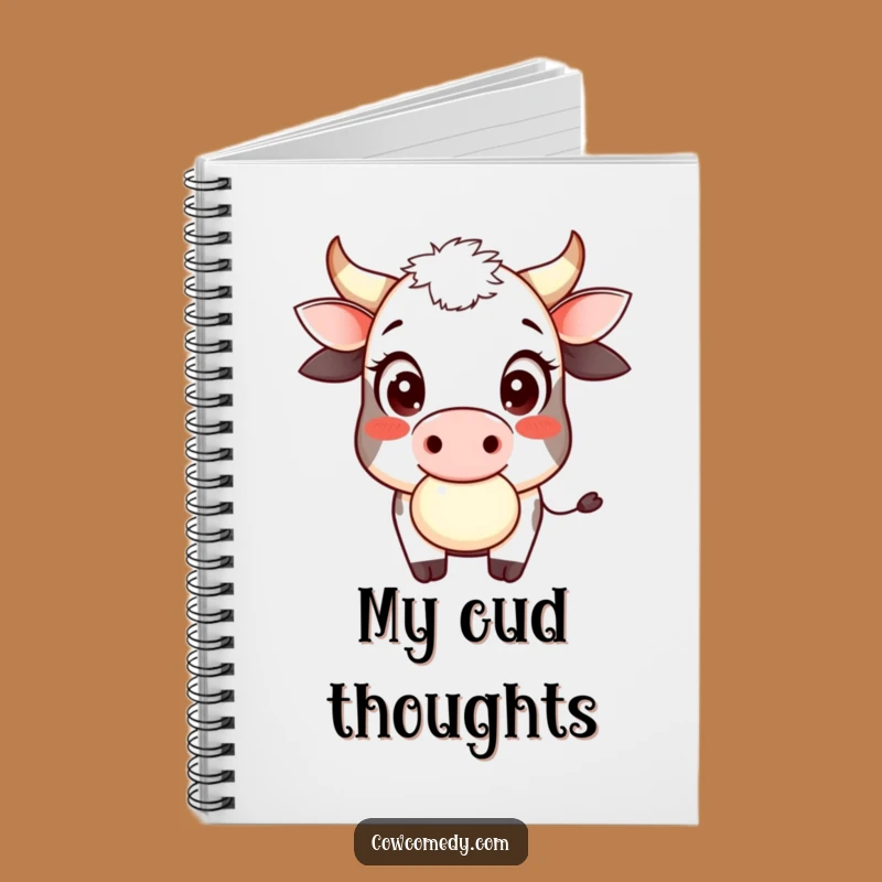 Funny Cow Cud Chewer Notebook: Innocent Ideas for Hilarious Notes